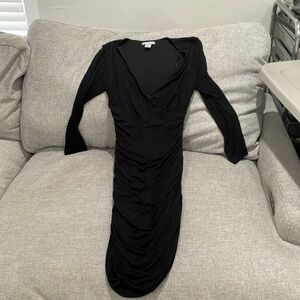Black h&m tight black dress